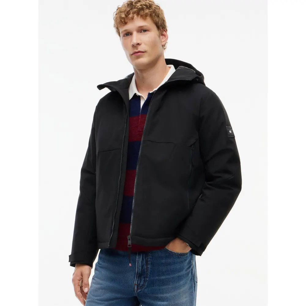 Tommy Hilfiger Men's Tech Quilted Jacket detail 2