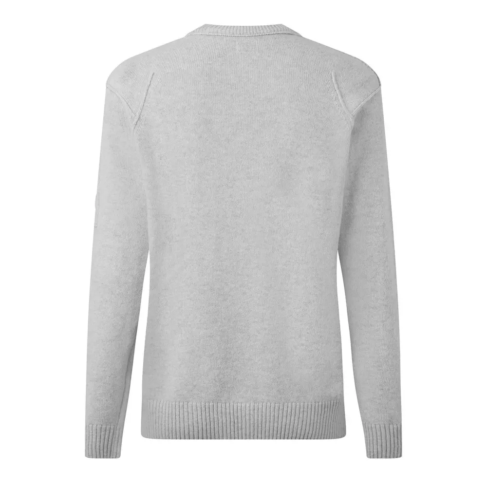 CP Company Men's Lambswool Crew-Neck Jumper detail 2