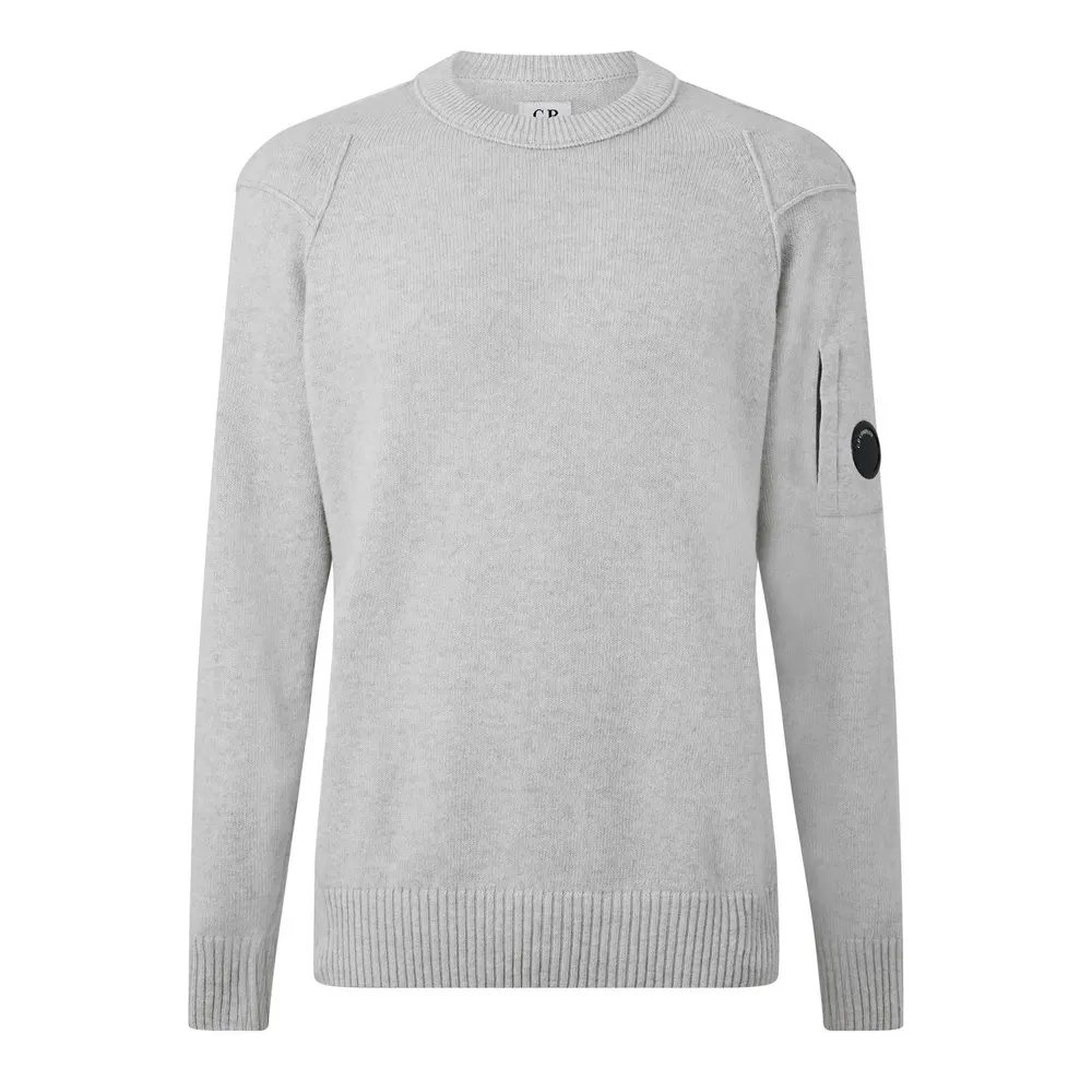 CP Company Men's Lambswool Crew-Neck Jumper