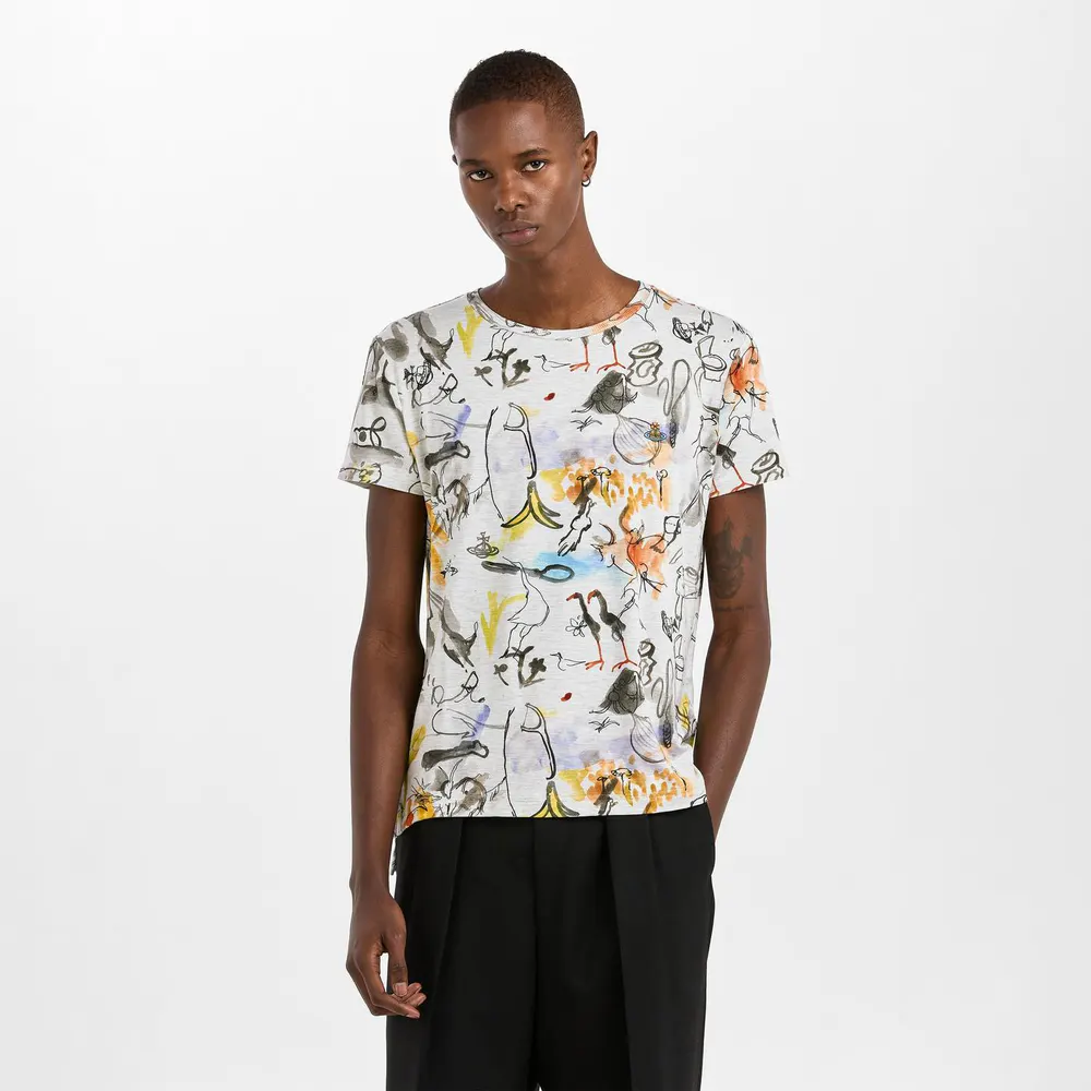 Vivienne Westwood Men's Viv Wonder Slim Fit T-Shirt detail 3