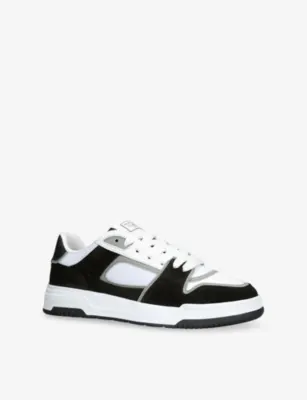 CLEENS Layup Suede And Mesh Trainers - EUR 43.5 / 9.5 UK MEN in BLK/WHITE, additional product view 3