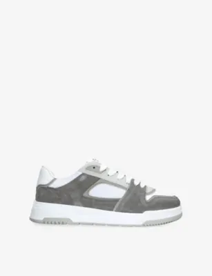 CLEENS Layup Suede And Mesh Trainers - EUR 43.5 / 9.5 UK MEN in GREY/LIGHT – Mens | Trainers | Lace up trainers