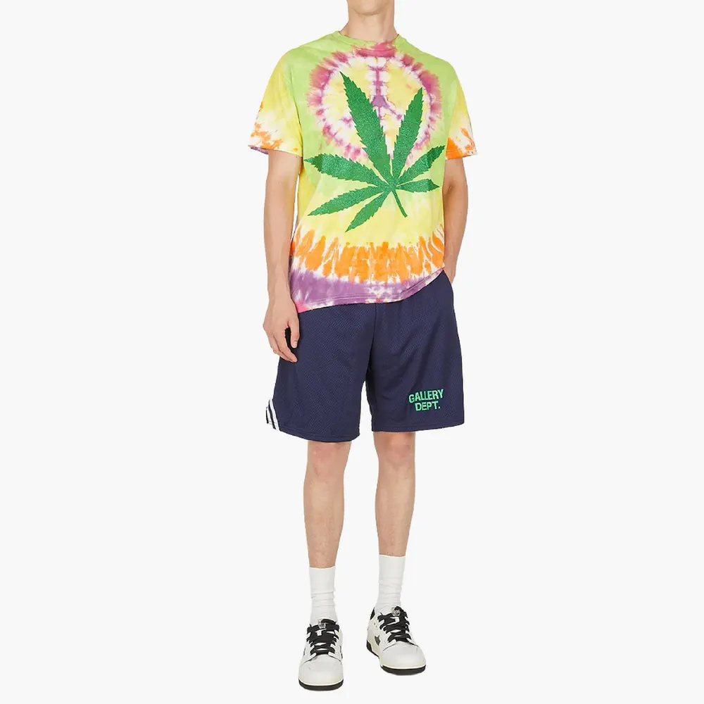Gallery Dept Gallery Weed T-Shirt Sn99 in Tie Dye, additional product view 3
