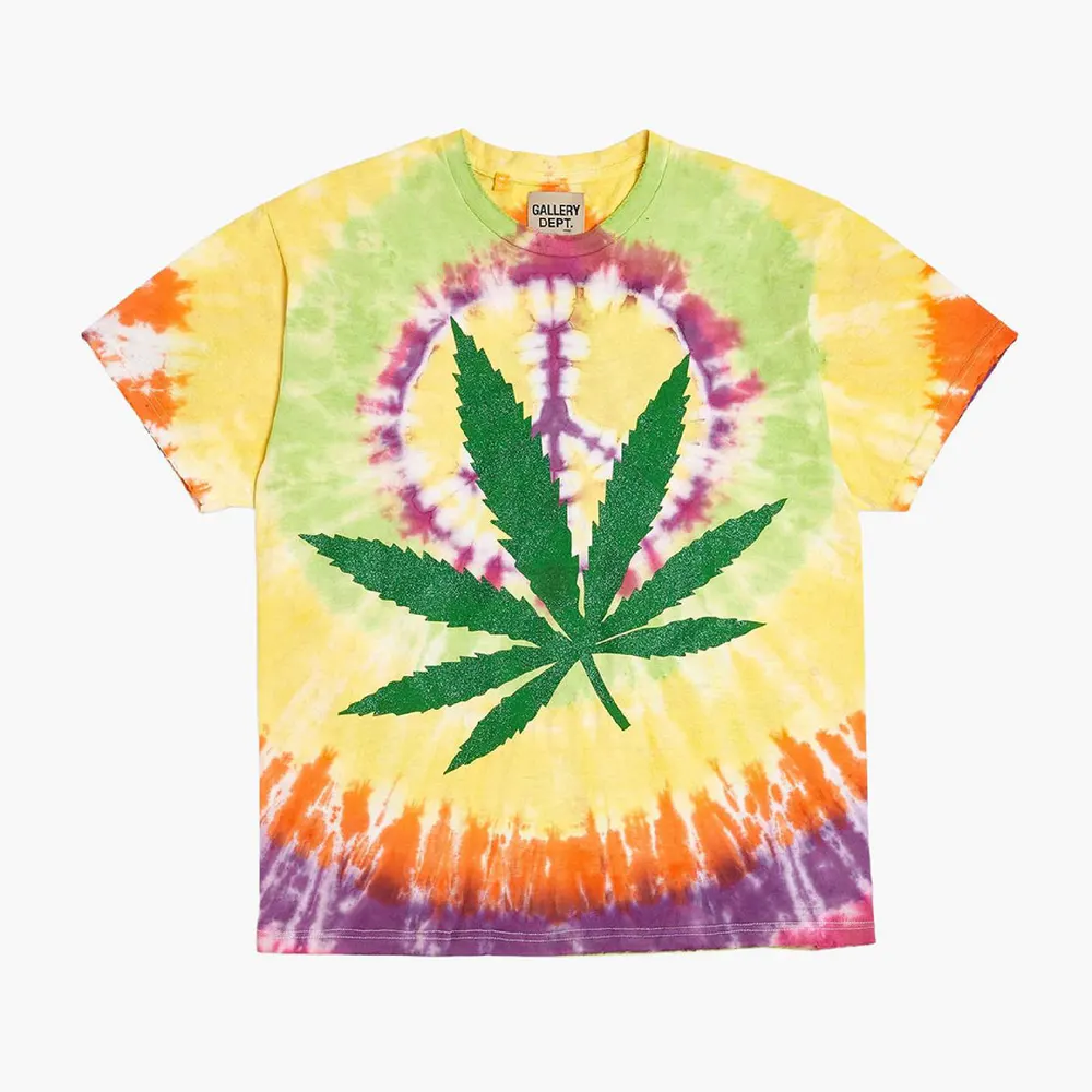 Gallery Dept Gallery Weed T-Shirt Sn99 in Tie Dye – Clothing
