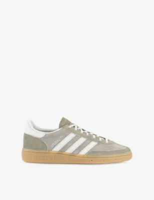 ADIDAS Handball Spezial Suede Low-Top Trainers - EUR 40 / 6 UK MEN in SILVER PEBBLE – Mens | Trainers | Lace up trainers