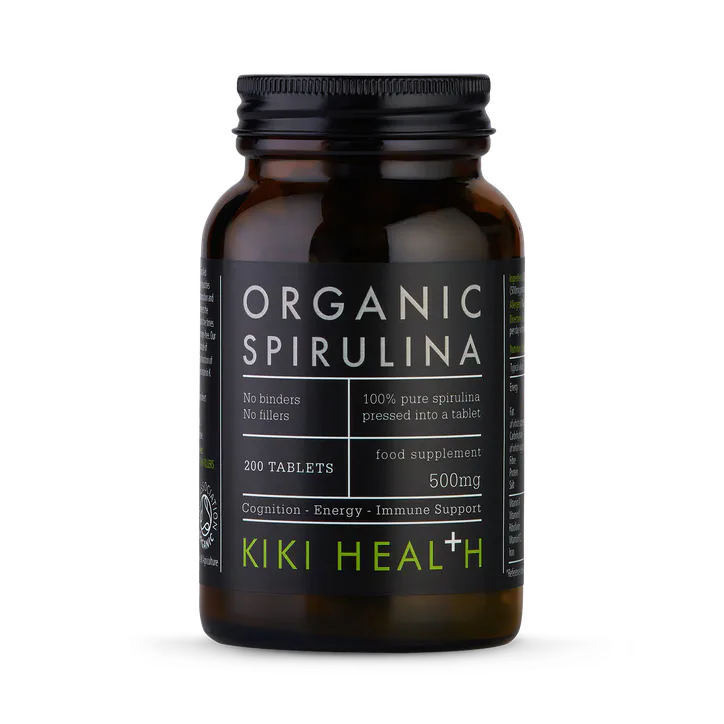 KIKI HEALTH Organic Spirulina - 200 Tablets
