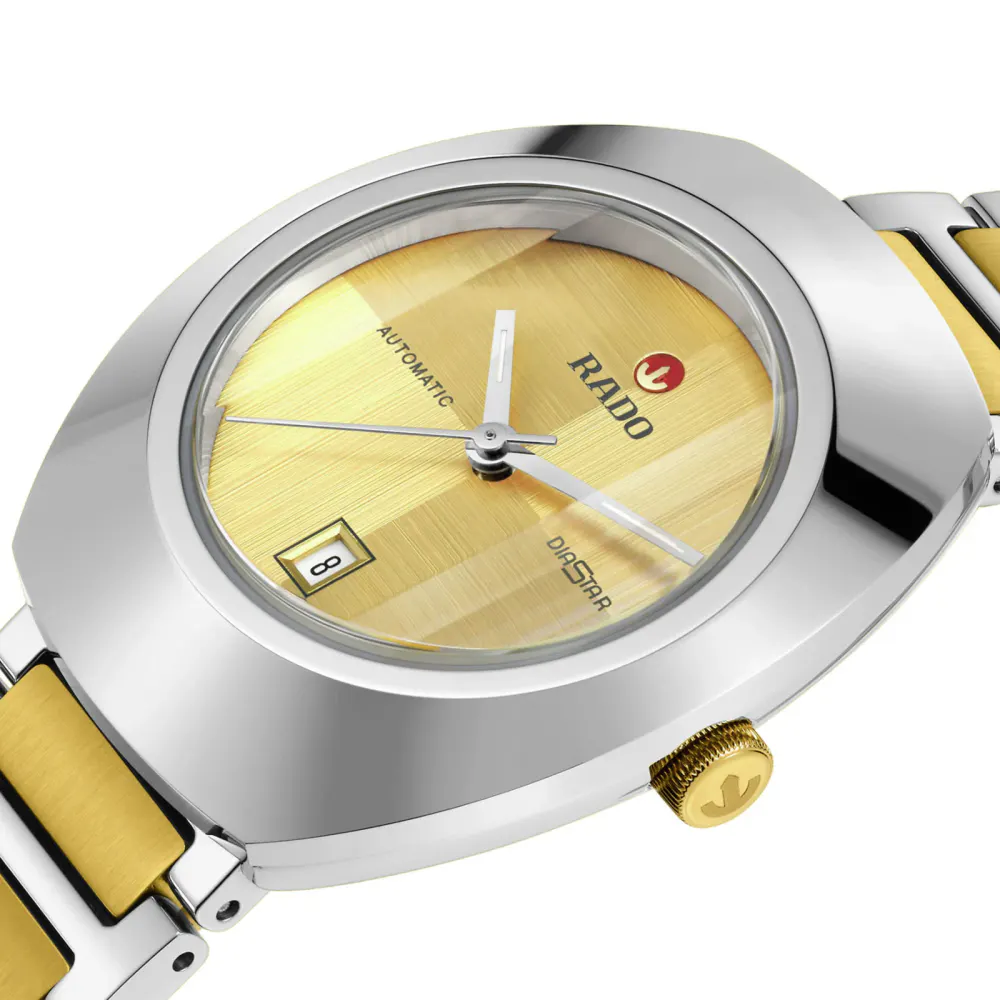 Rado Diastar Original Automatic 30mm Unisex Watch in Yellow, additional product view 2
