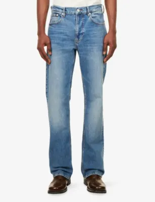 FRAME Bootcut-Leg Mid-Rise Denim Jeans detail 3