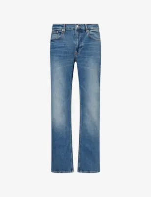 FRAME Bootcut-Leg Mid-Rise Denim Jeans