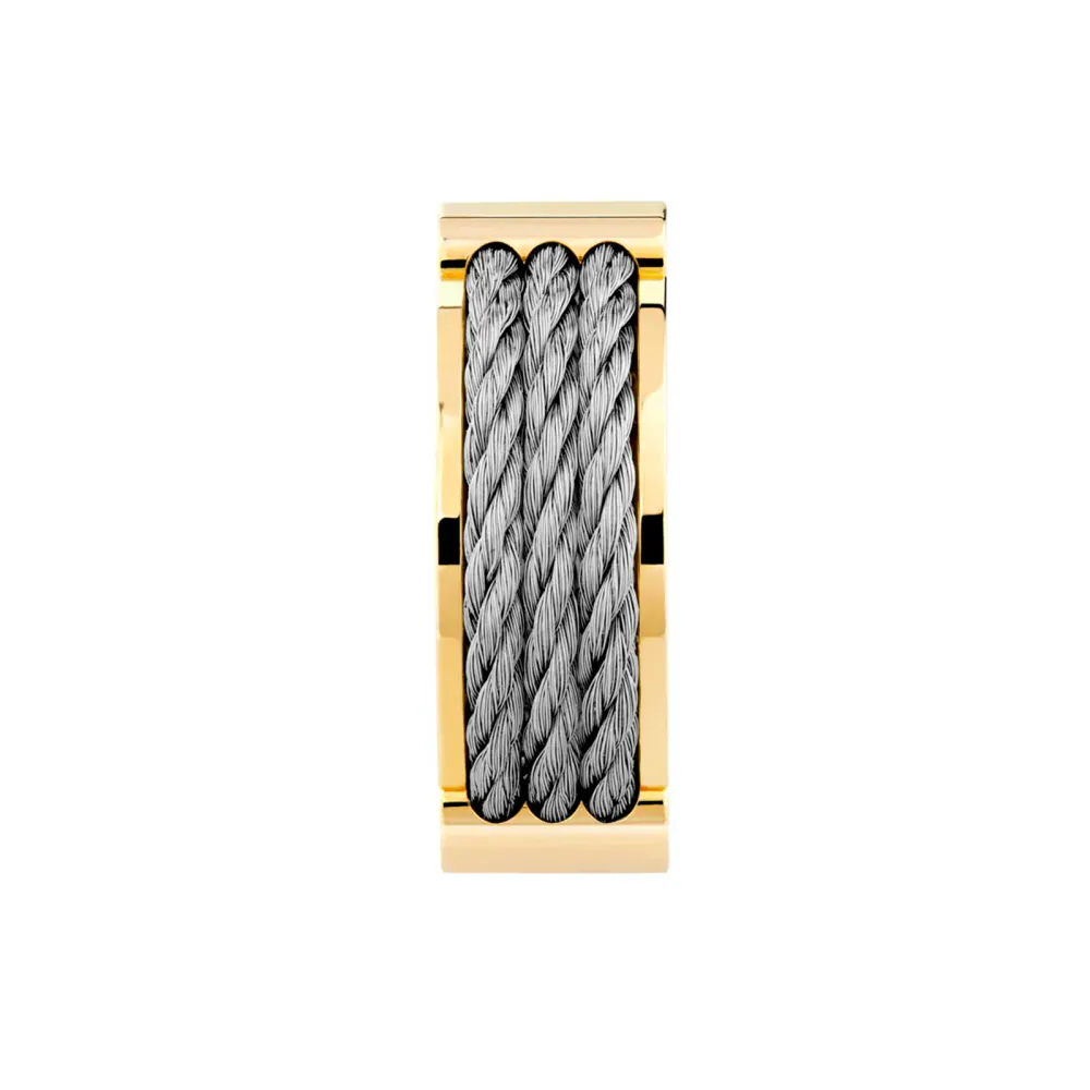 Fred Force 10 18ct Yellow Gold Cable Winch Ring, additional product view 2