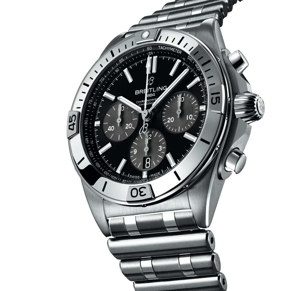 Breitling Chronomat B01 UK Exclusive 42mm Mens Watch Black in Black, additional product view 2
