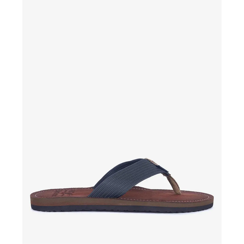 Barbour Mens Toeman Beach Sandal in NY98 Navy – Footwear