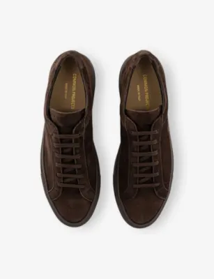 COMMON PROJECTS Achilles Premium Suede Trainers - EUR 43 / 9 UK MEN detail 2