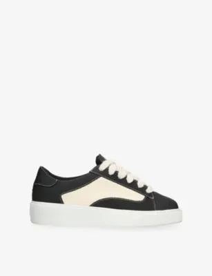 NUMERIS Eclipse Leather Trainers - EUR 42 / 8 UK MEN in BLACK/COMB – Mens | Trainers | Lace up trainers
