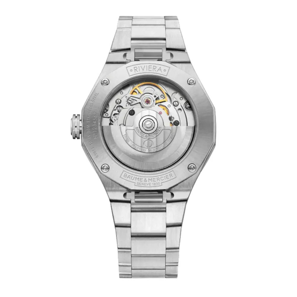 Baume & Mercier Riviera 36mm Unisex Watch Mother Of Pearl in Silver, additional product view 2