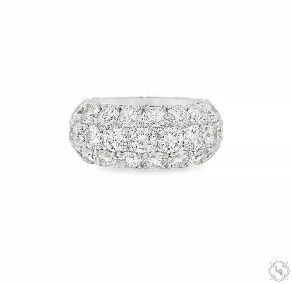 AHMED - MOON JEWELRY Diamond Dominion Ice Frosted Ring 70500 in Rose / 8 – Ring