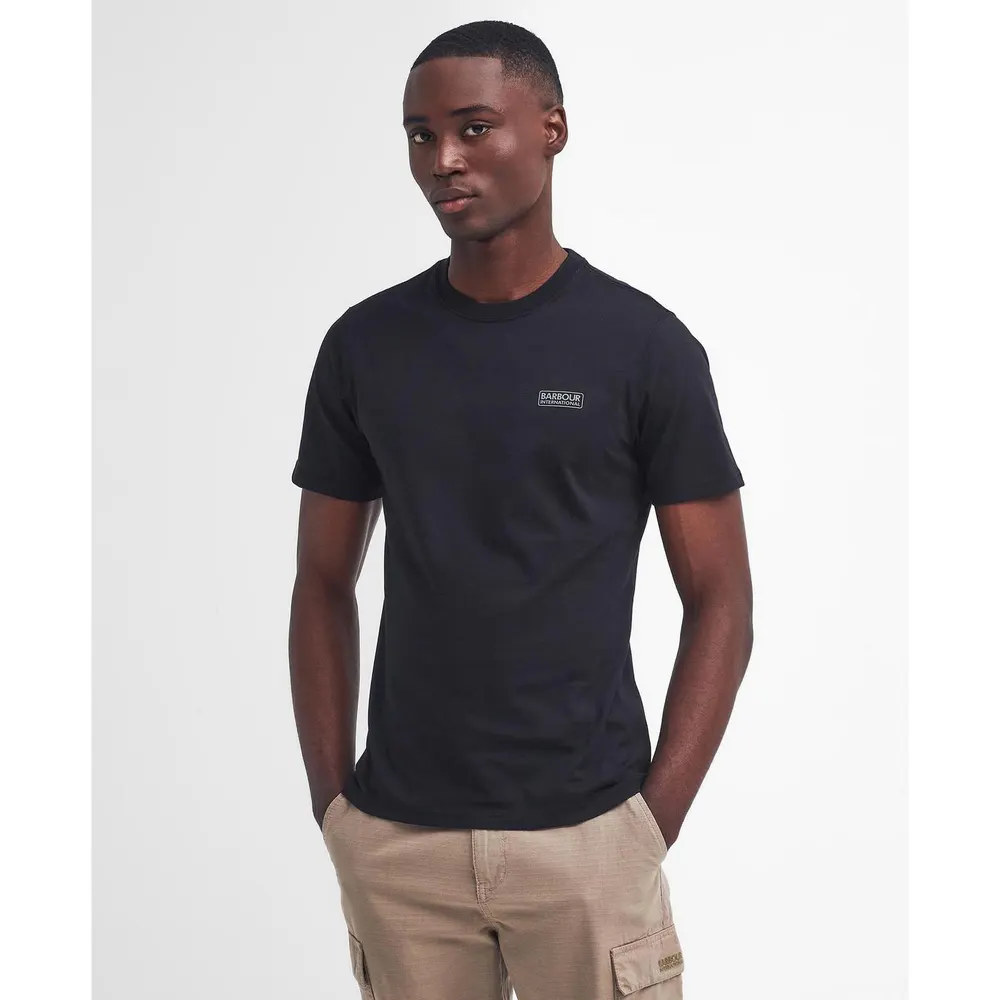 Barbour International Mens Small Logo T-Shirt detail 3