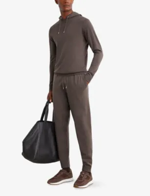 REISS Holland Regular-Fit Wool Hoody detail 2