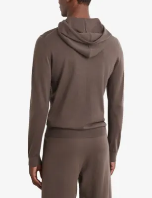 REISS Holland Regular-Fit Wool Hoody detail 3