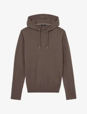 REISS Holland Regular-Fit Wool Hoody