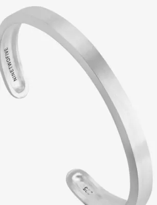 NINETWOFIVE Boulos Sterling Silver Bangle Bracelet detail 3