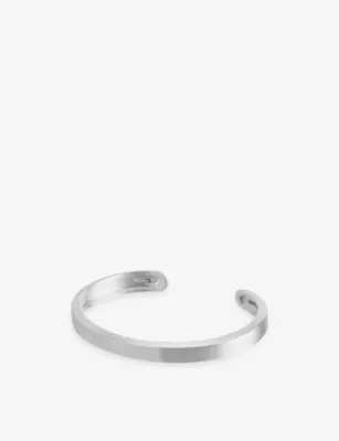NINETWOFIVE Boulos Sterling Silver Bangle Bracelet
