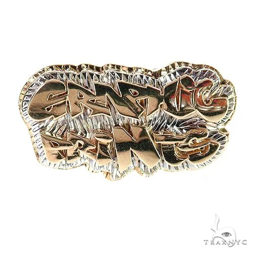 RINA - For Him CUSTOM Custom Made Graphic Prints Ring 67941 in 10 – Ring