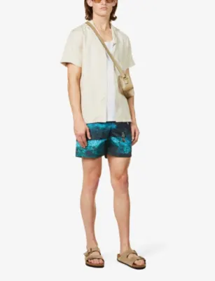 ORLEBAR BROWN Bulldog Photo graphic-print slim-fit swim shorts detail 2