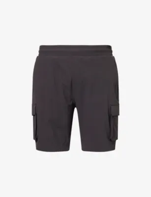 ARNE Utility Cargo Multi-Pockets Stretch-Woven Shorts