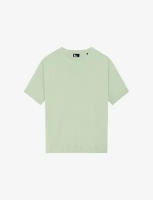 THE KOOPLES Round-Neck Short-Sleeve Cotton-Blend Jumper