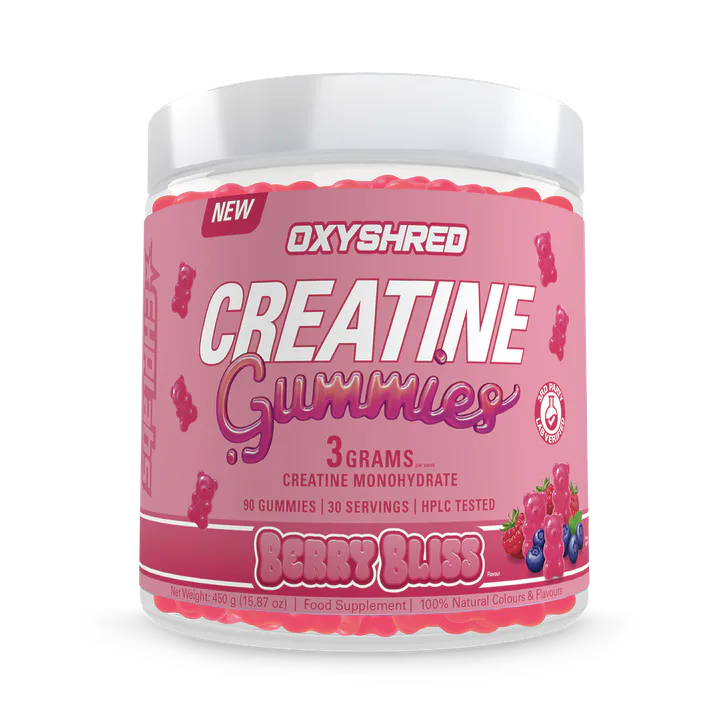 Oxyshred Creatine Gummies Berry 90 Gummies
