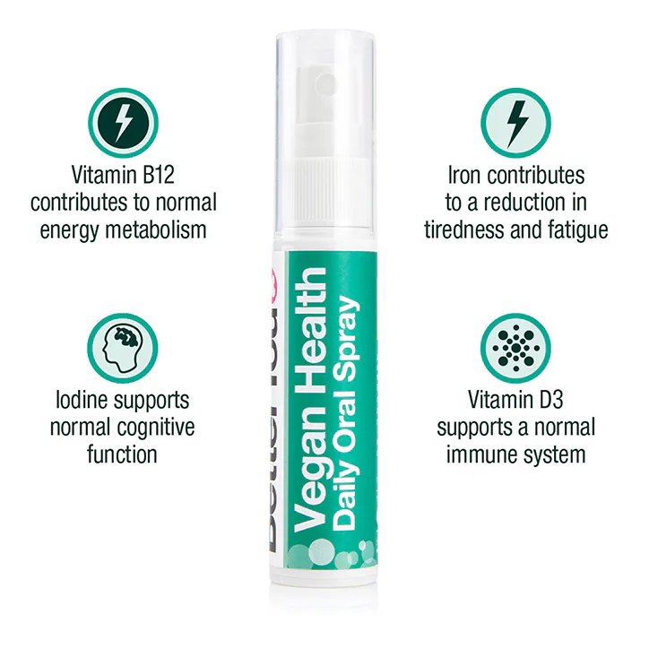 BetterYou Vegan Health Daily Oral Spray 25ml, additional product view 2