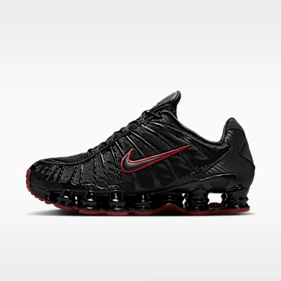 Nike Shox TL SE Men's Shoes - Black/Tough Red/Black