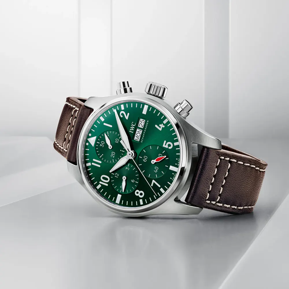IWC Pilot's Chronograph 41mm Mens Watch detail 3