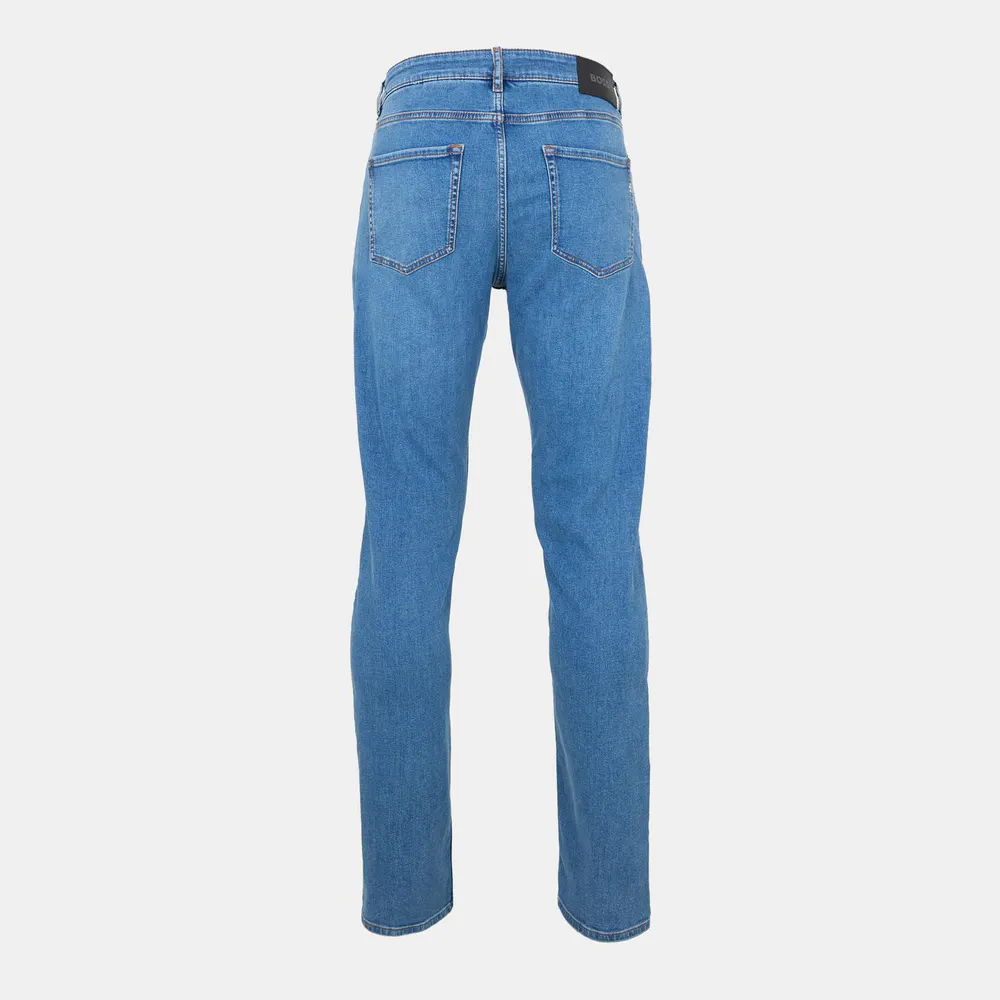 Boss Men's Delaware Denim Stretch Slim Fit Jeans detail 2