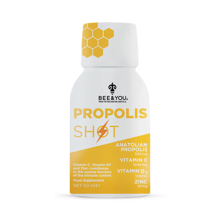 BEE&YOU Propolis Vitamin C Immune Shot 50ml*12