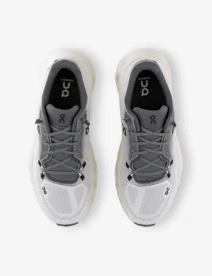 ON Cloudtilt Cushioned-Sole Woven Low-Top Trainers - EUR 40 / 6 UK MEN in ROCK IVORY, additional product view 2