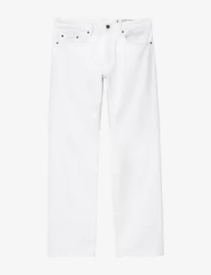 ALLSAINTS Bootcut Regular-Fit Denim Jeans - 38/30 in Optic White – Mens | Jeans | Straight Leg