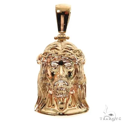 RINA - For Him DISCORD MAX 14K Gold Jesus Pendant 67577 in Rose Gold – Pendant