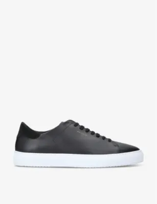 AXEL ARIGATO Clean 90 leather and suede trainers - EUR 40 / 6 UK MEN in BLK/WHITE – Mens | Trainers | Lace up trainers