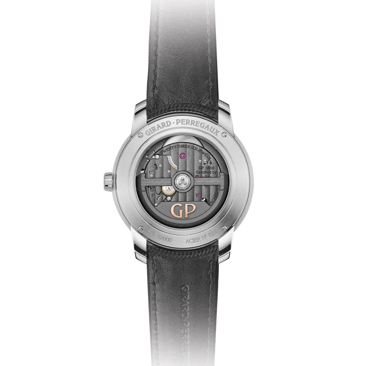 Girard Perregaux Free Bridge Black 44mm in Skeleton, additional product view 2