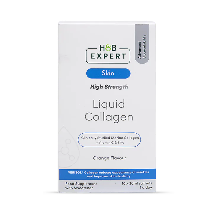 H&B Expert Marine Collagen Orange Liquid 10 Sachets