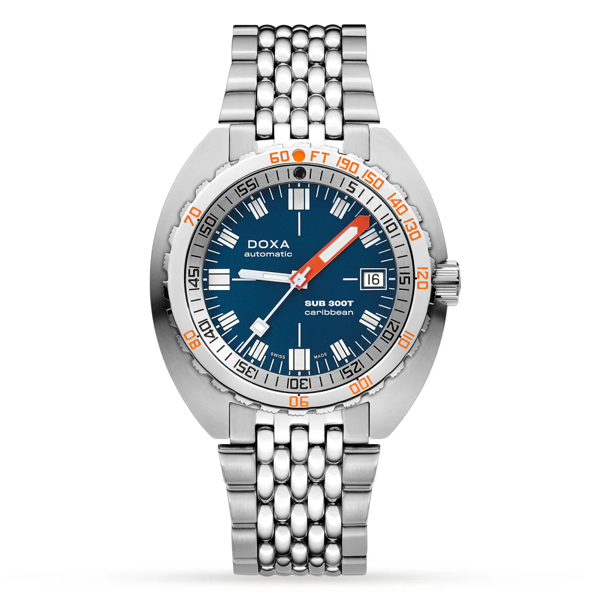 DOXA Sub 300T Caribbean 42.5mm Mens Watch