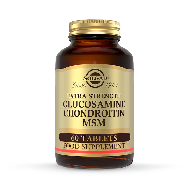 Solgar Extra Strength Glucosamine Chondroitin MSM 60 Tablets