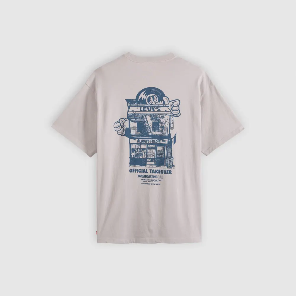 Levis Men's Music City Cotton Short-Sleeve Graphic Relaxed-Fit T-Shirt detail 2