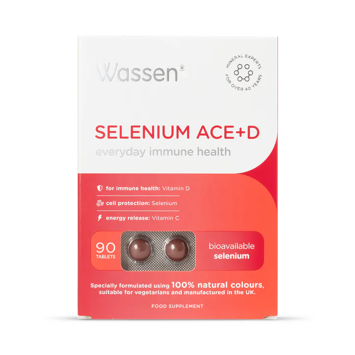 Wassen Selenium ACE-D - 90 Tablets – Vitamins & Supplements > Minerals > Selenium