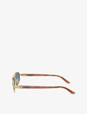 PERSOL PO1028S Pillow-Frame Metal Sunglasses detail 2