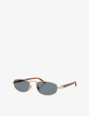 PERSOL PO1028S Pillow-Frame Metal Sunglasses detail 3