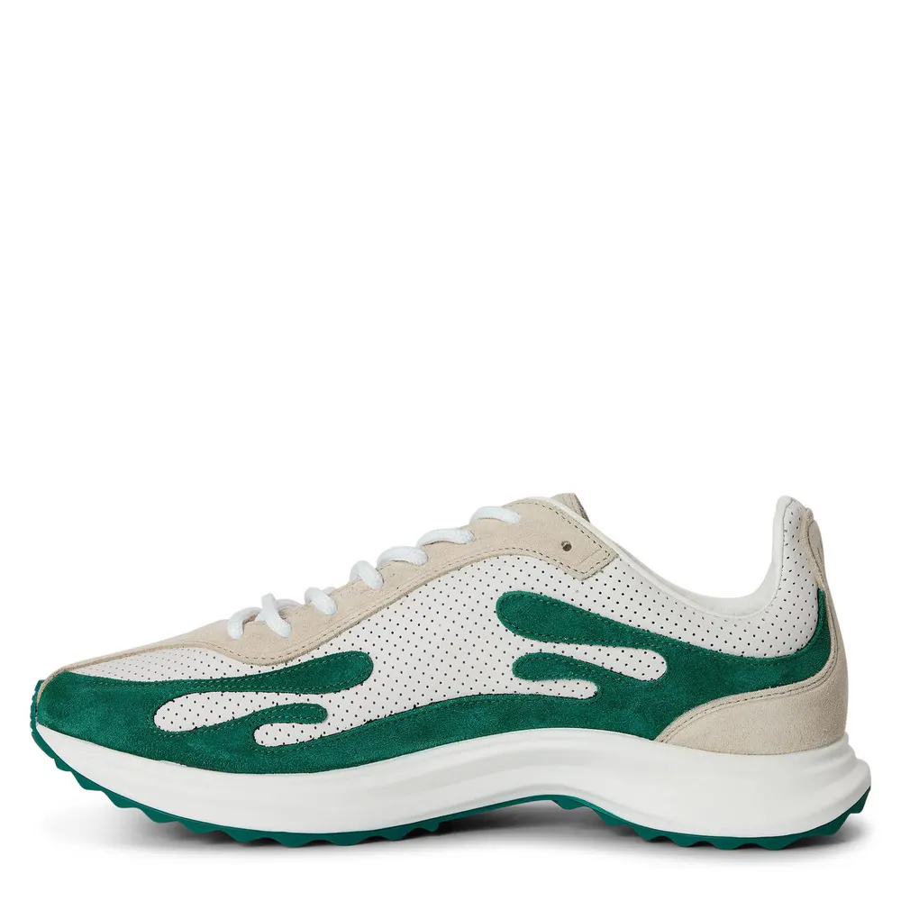 Casablanca Casa Stade Runner Sn64 in White/Green, additional product view 2