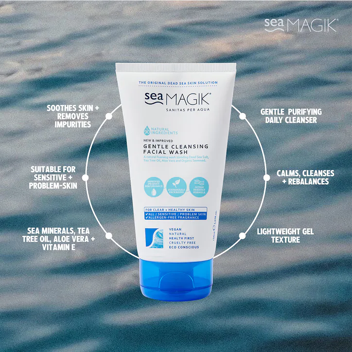 Sea Magik Gentle Cleansing Facial Wash 150ml detail 2